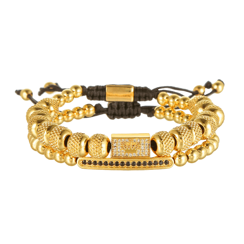 Exquisite Metal Beads Bracelet for Men