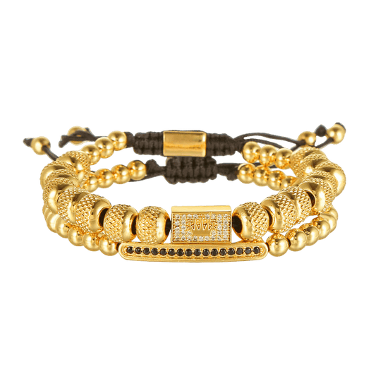 Exquisite Metal Beads Bracelet for Men