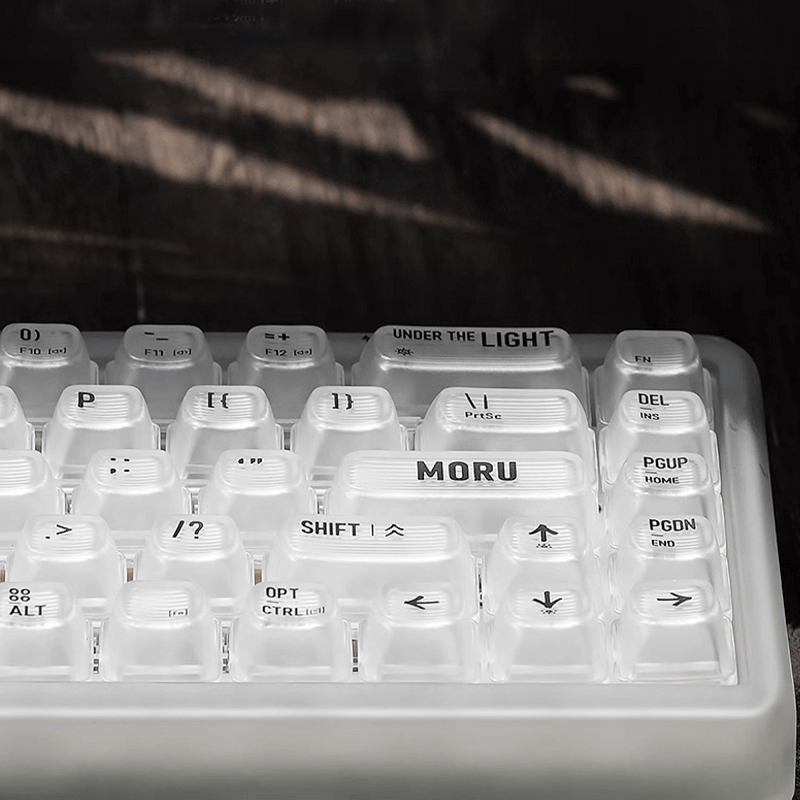 LOFREE 1% "Moru" Transparent Mechanical Keyboard
