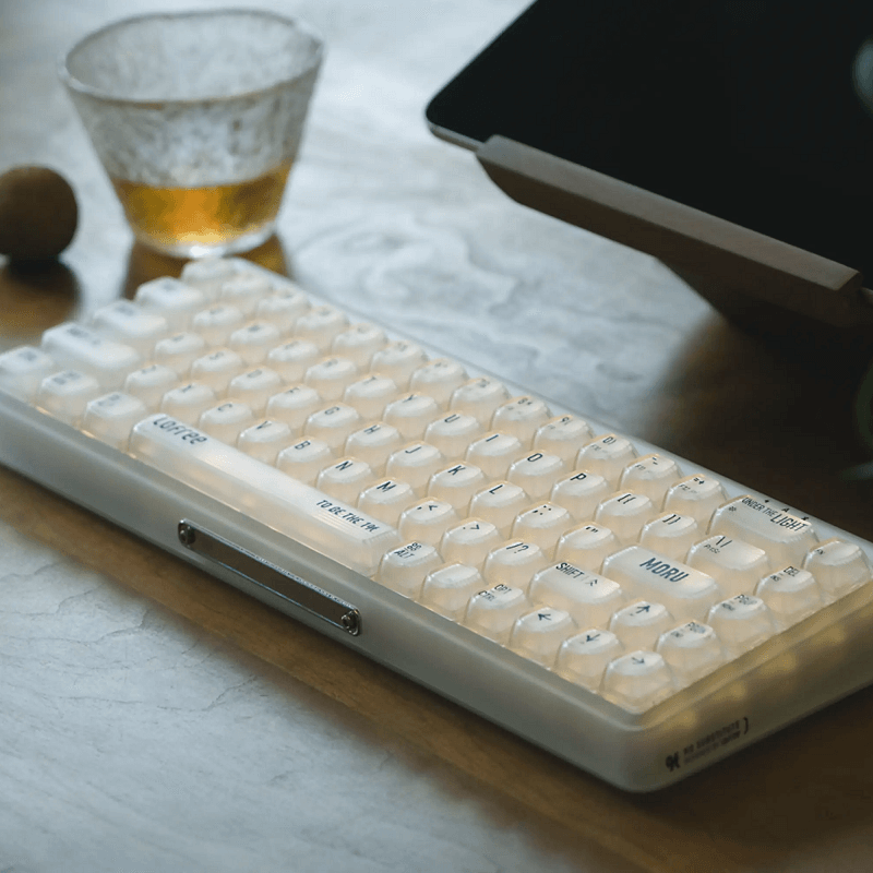 LOFREE 1% "Moru" Transparent Mechanical Keyboard