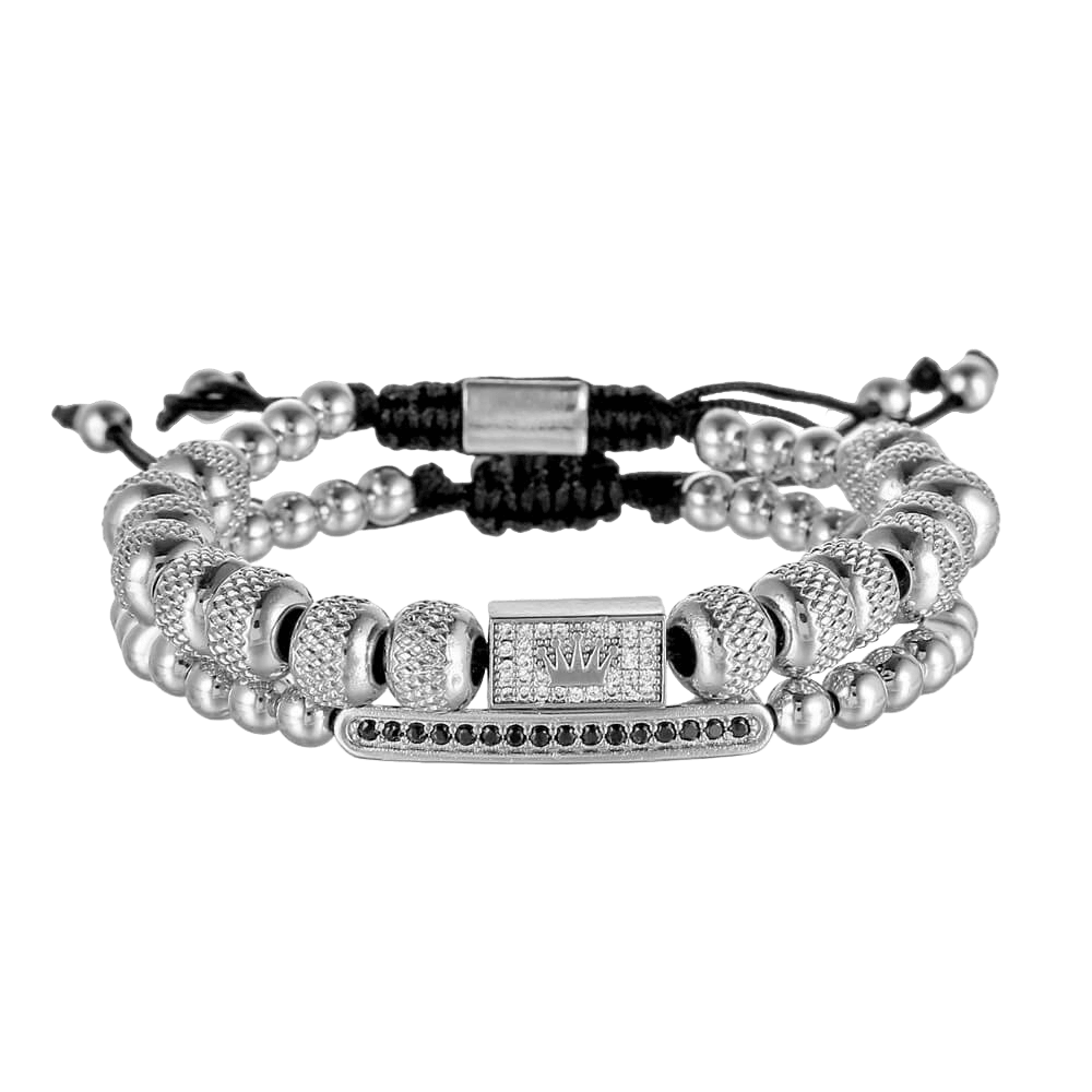 Exquisite Metal Beads Bracelet for Men