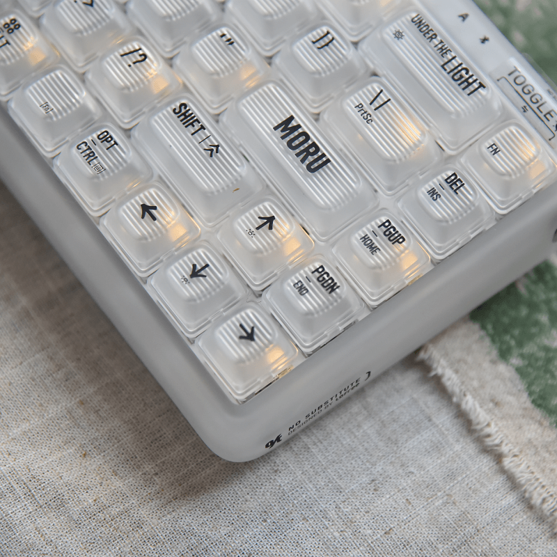 LOFREE 1% "Moru" Transparent Mechanical Keyboard