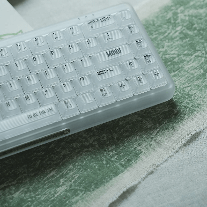 LOFREE 1% "Moru" Transparent Mechanical Keyboard