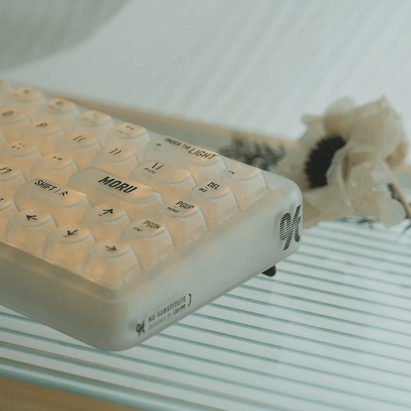 LOFREE 1% "Moru" Transparent Mechanical Keyboard
