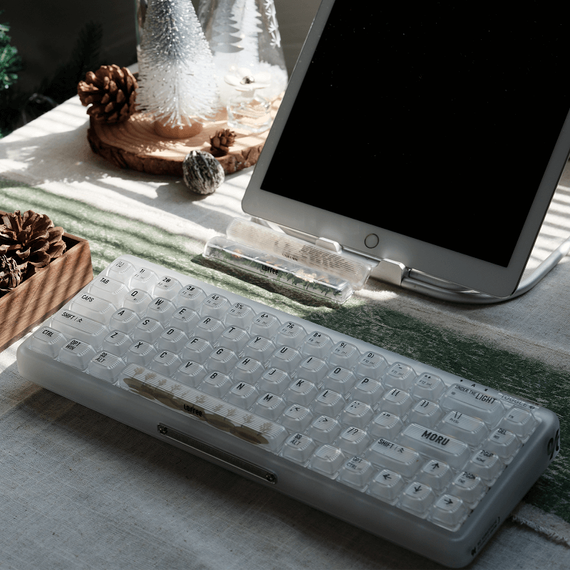 LOFREE 1% "Moru" Transparent Mechanical Keyboard