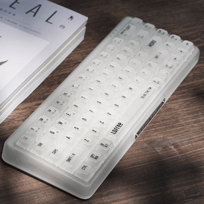 LOFREE 1% "Moru" Transparent Mechanical Keyboard