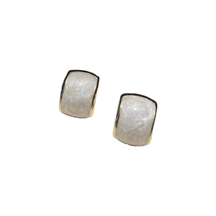 White Vintage Earrings