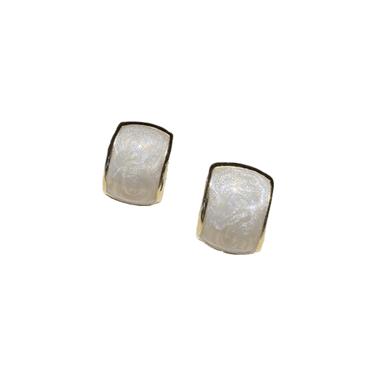 White Vintage Earrings