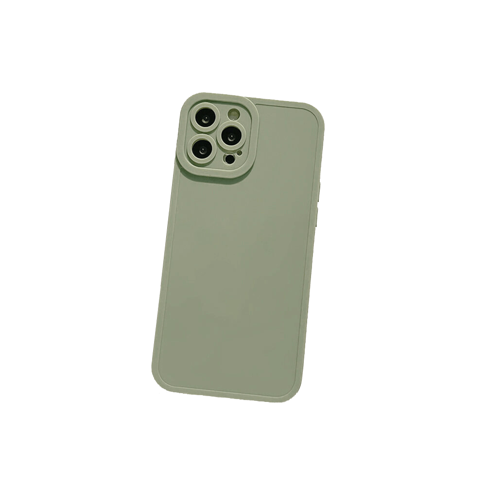 FADED - Porcelain Cyan - Soft iPhone Case of Ravishing Faded Colours - Compatible Phone Models from iPhone 7 to iPhone 14 Pro Max