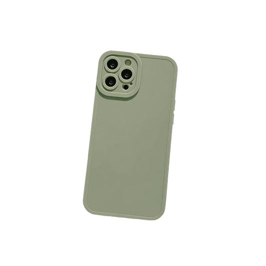 FADED - Porcelain Cyan - Soft iPhone Case of Ravishing Faded Colours - Compatible Phone Models from iPhone 7 to iPhone 14 Pro Max