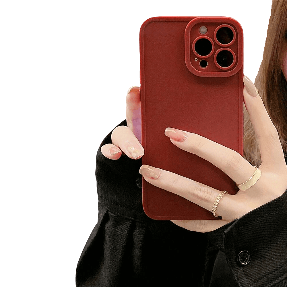 BORDEAUX - iPhone Case - Compatible Phone Models from iPhone 7 to iPhone 14 Pro Max
