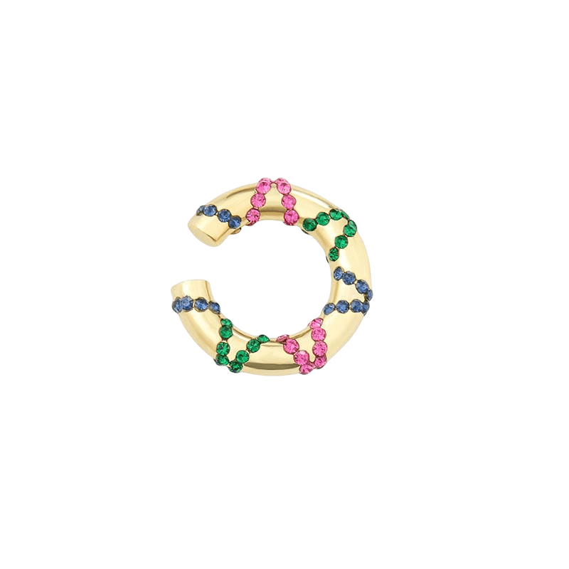 Colourful Circle Ear Clip