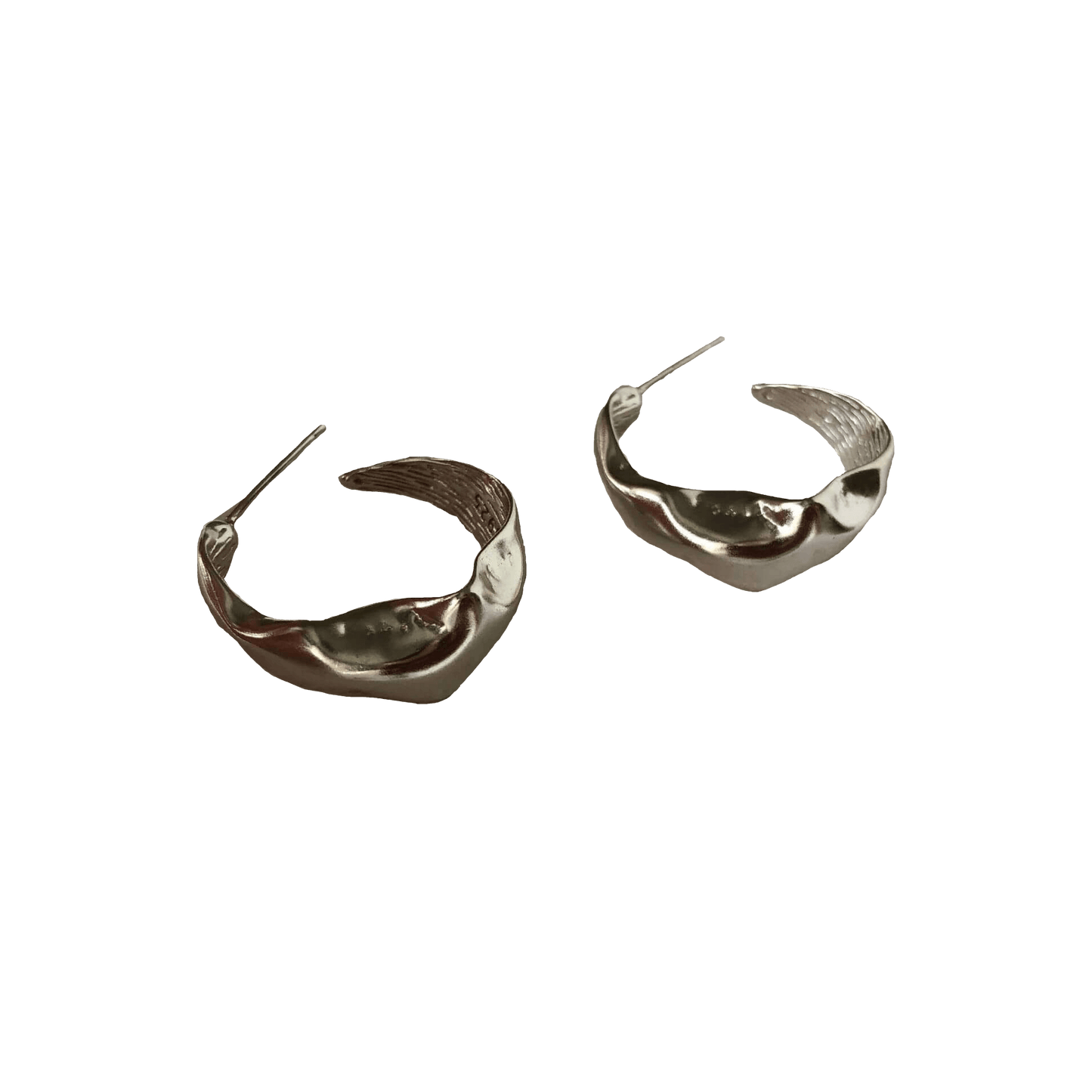 Irregular Shaped Metal Earrings