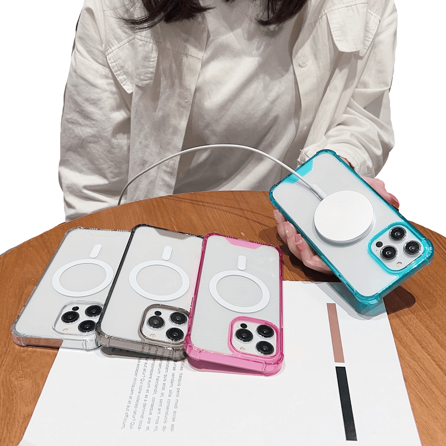 MagiSnap - Clear MagSafe iPhone Case - Transparent