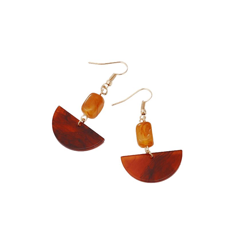 Acrylic Fan-Shaped Eardrops