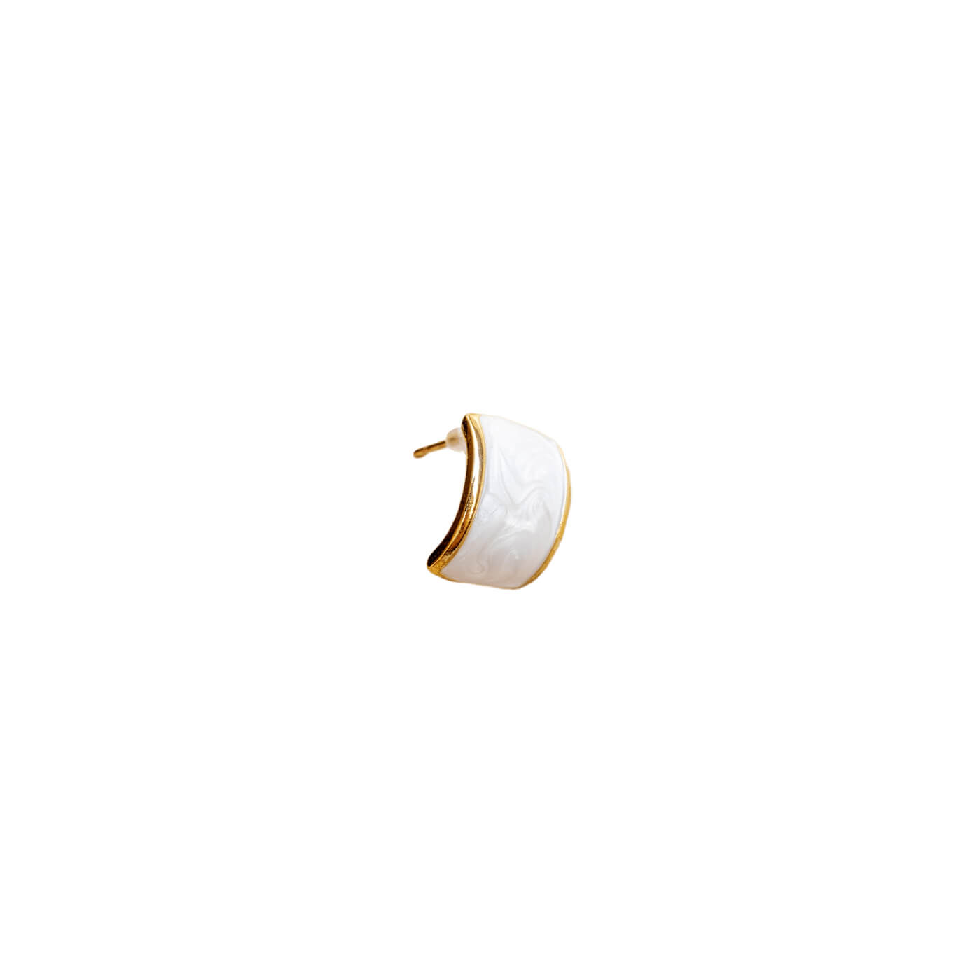White Vintage Earrings