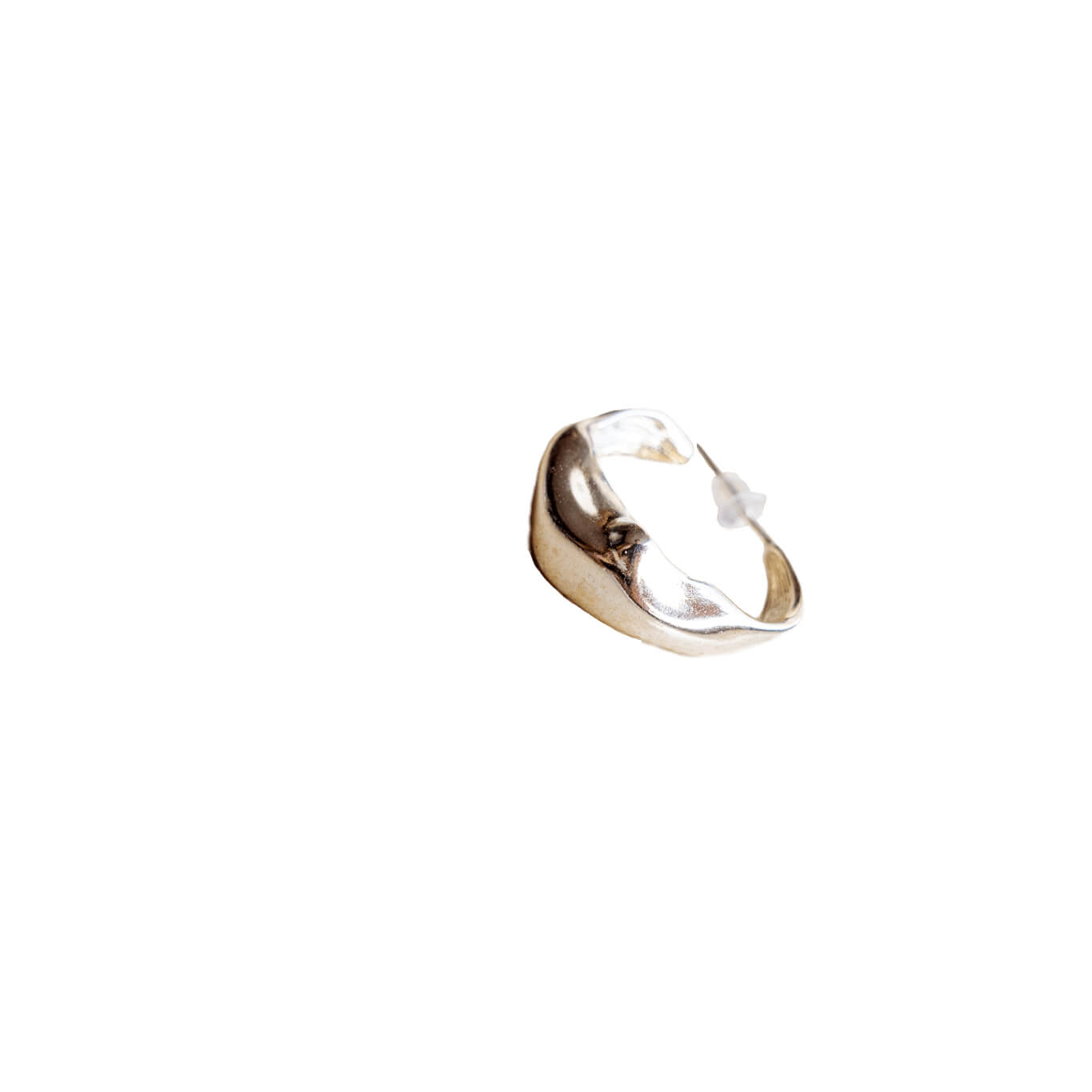 Irregular Shaped Metal Earrings
