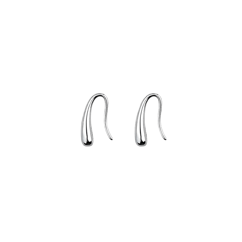 Water Drop Metal Earrings