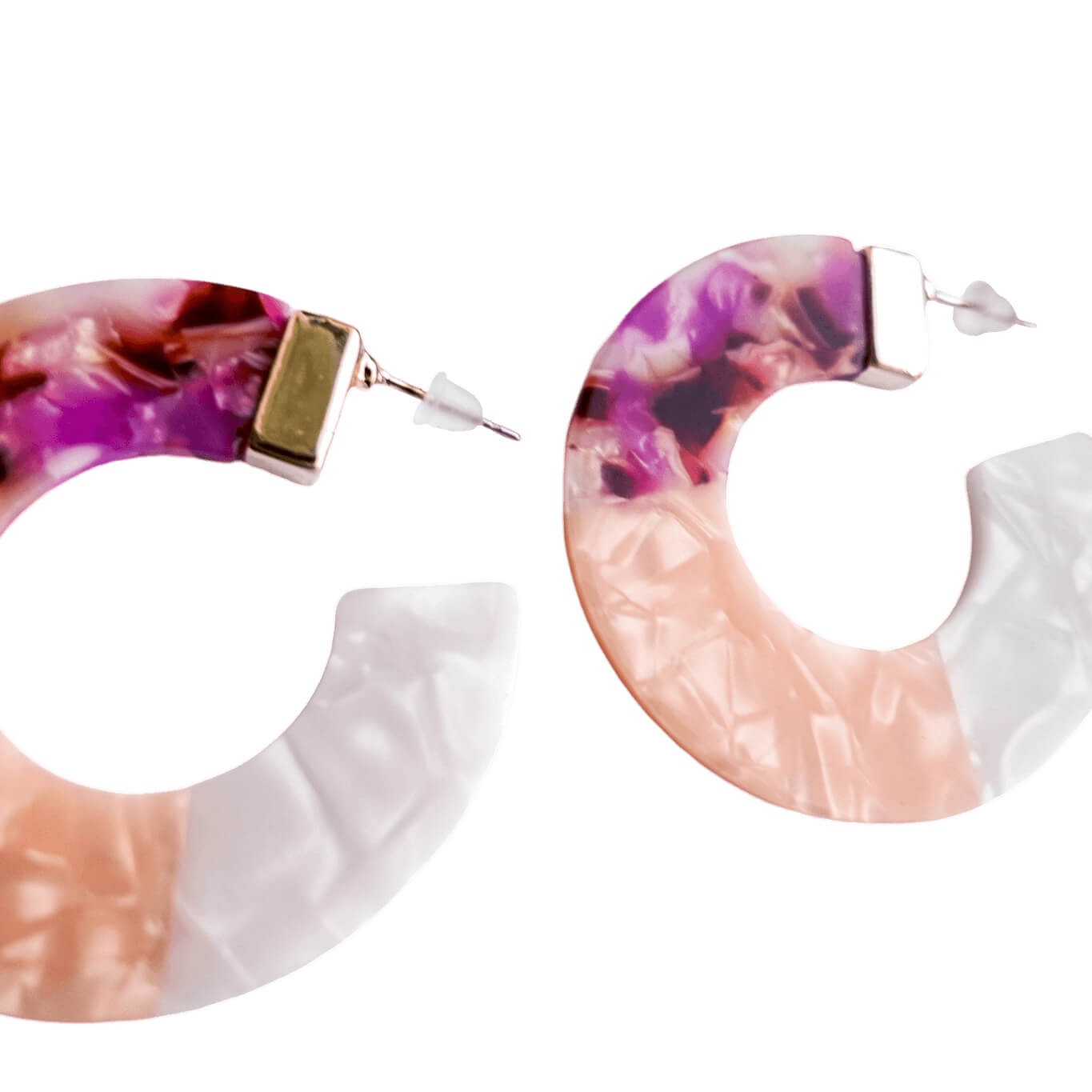 Thick C-Shaped Earrings