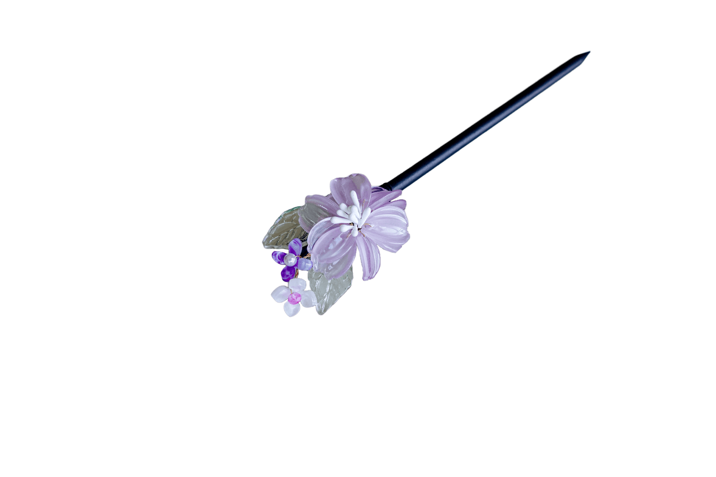 ZIJING - Flower Wood Hairpin