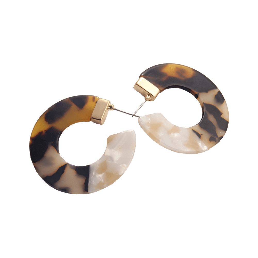 Thick C-Shaped Earrings