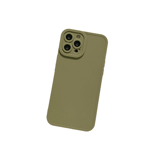 FADED - Rock Green - Soft iPhone Case of Ravishing Faded Colours - Compatible Phone Models from iPhone 7 to iPhone 14 Pro Max