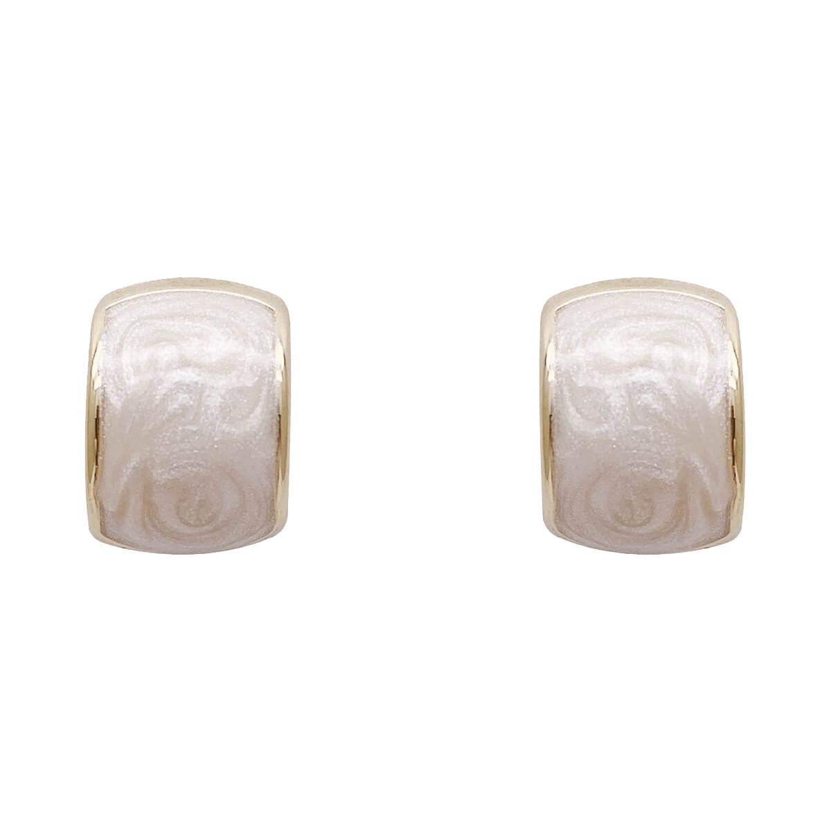 White Vintage Earrings