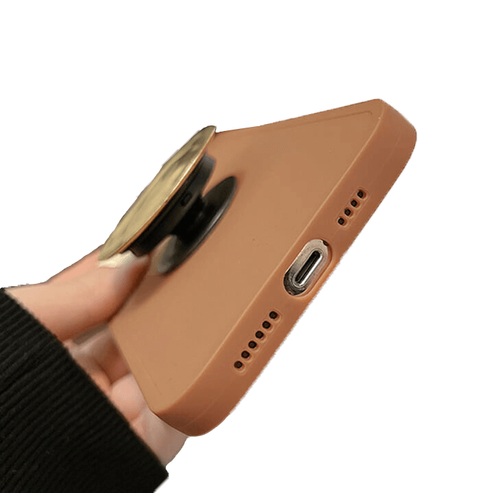 ELEGANCE - Vintage Metal Pleated Phone Pop Socket