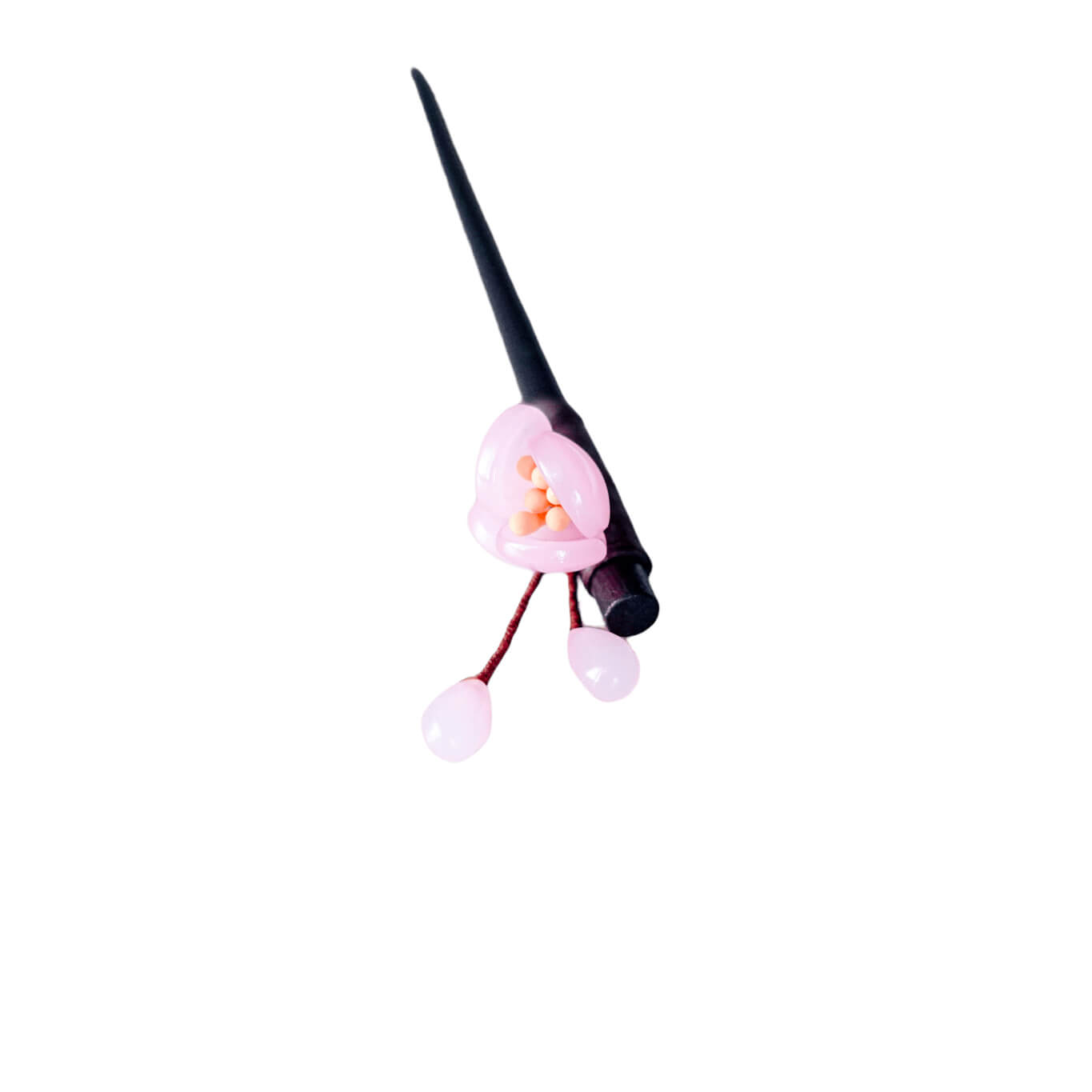 XIU - Small Flower Wood Hairpin