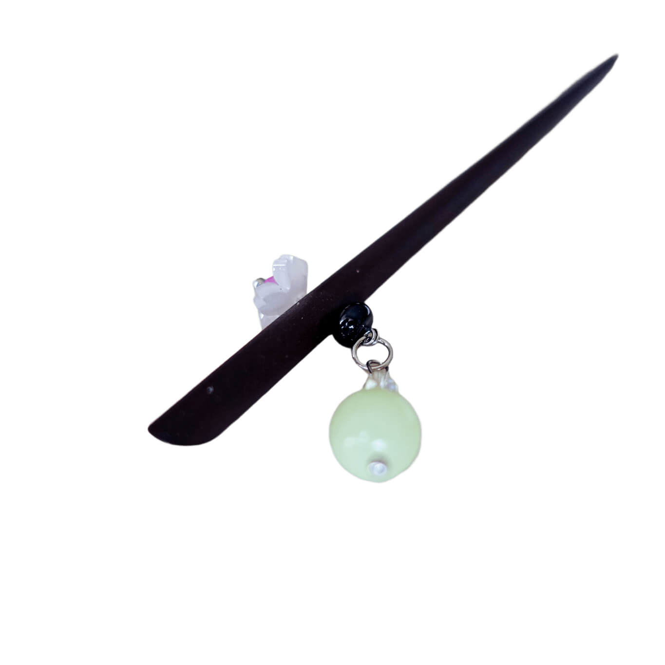 YING - Little Cherry Blossom Wood Hairpin