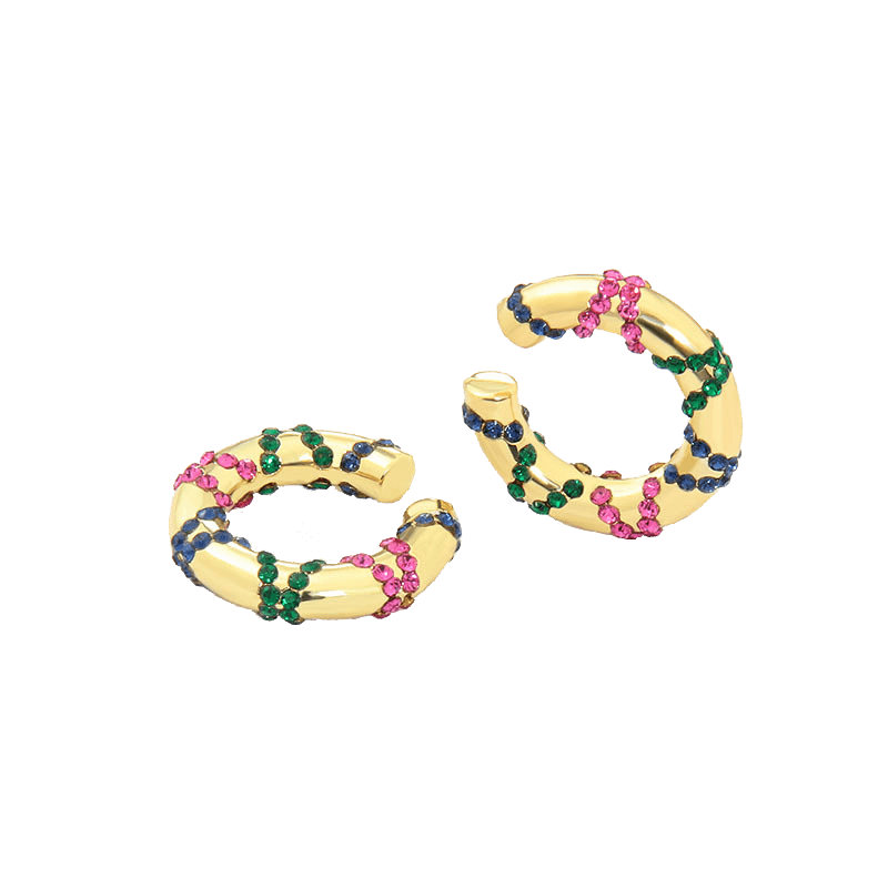 Colourful Circle Ear Clip