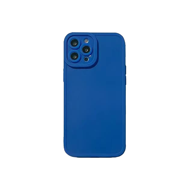 PURE - Klein Blue - Soft iPhone Case of Ravishing Colours - Compatible Phone Models from iPhone 7 to iPhone 14 Pro Max
