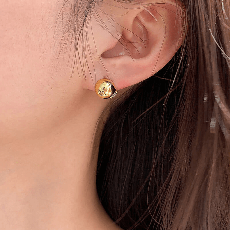 Roundball Ear Clips
