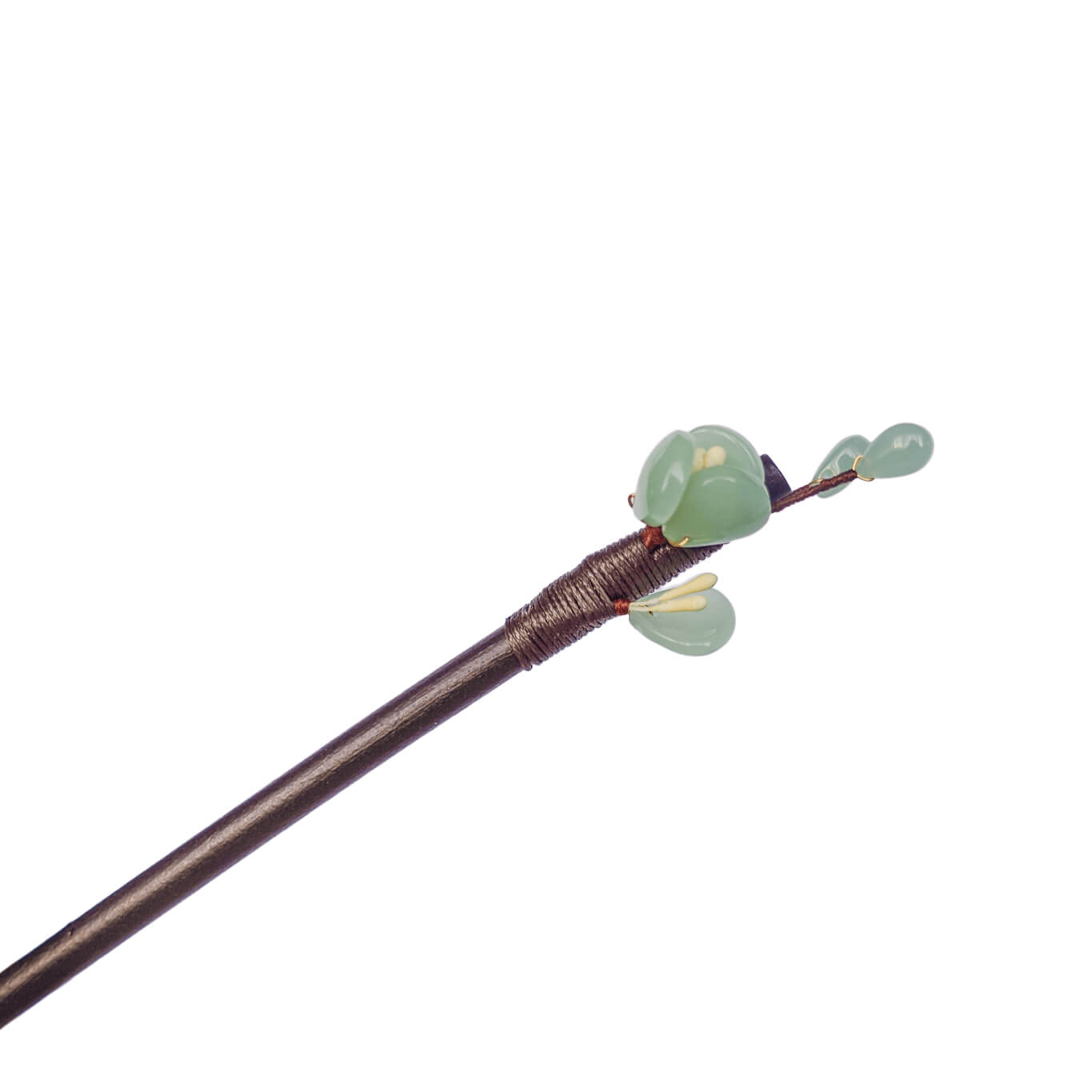 XIU - Small Flower Wood Hairpin