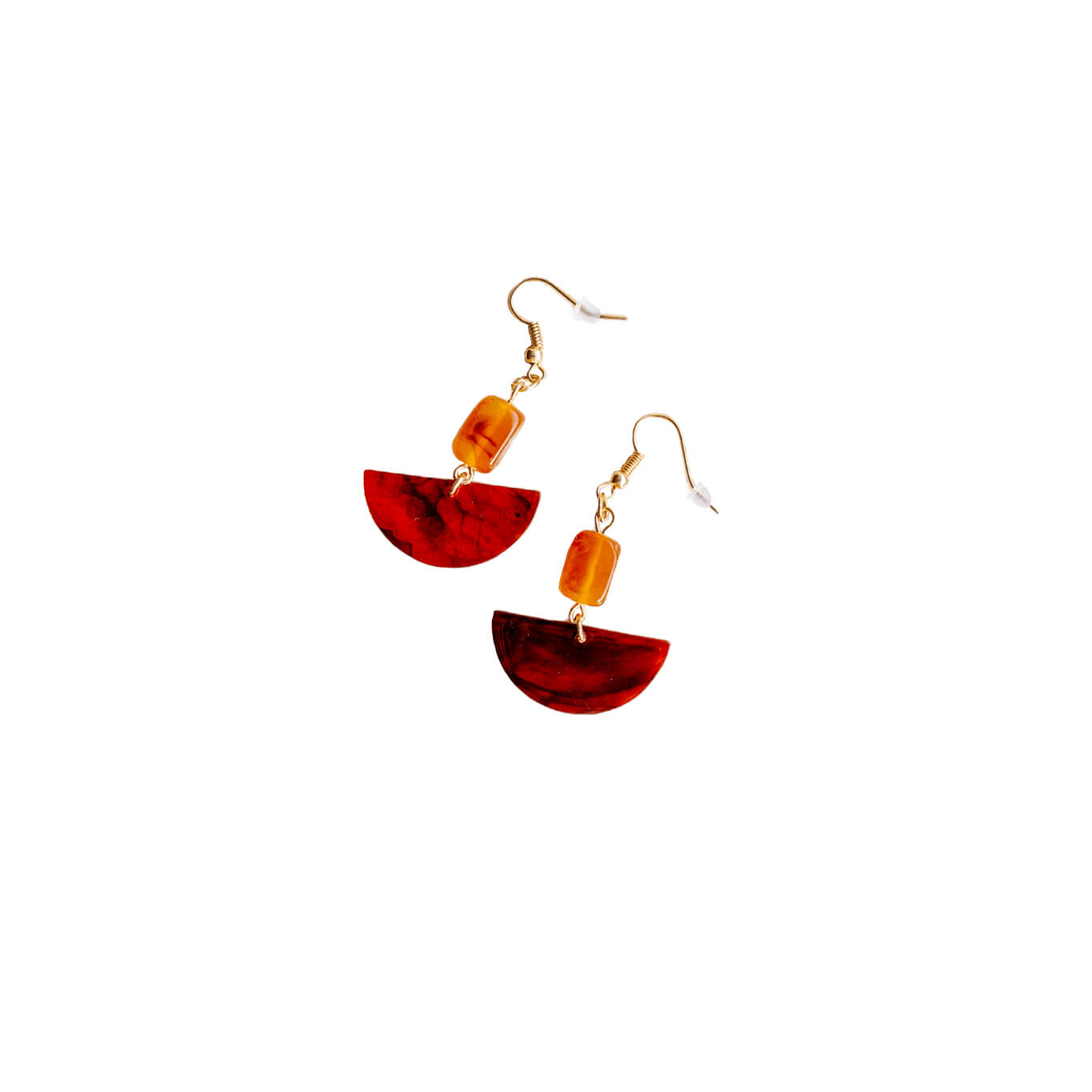 Acrylic Fan-Shaped Eardrops