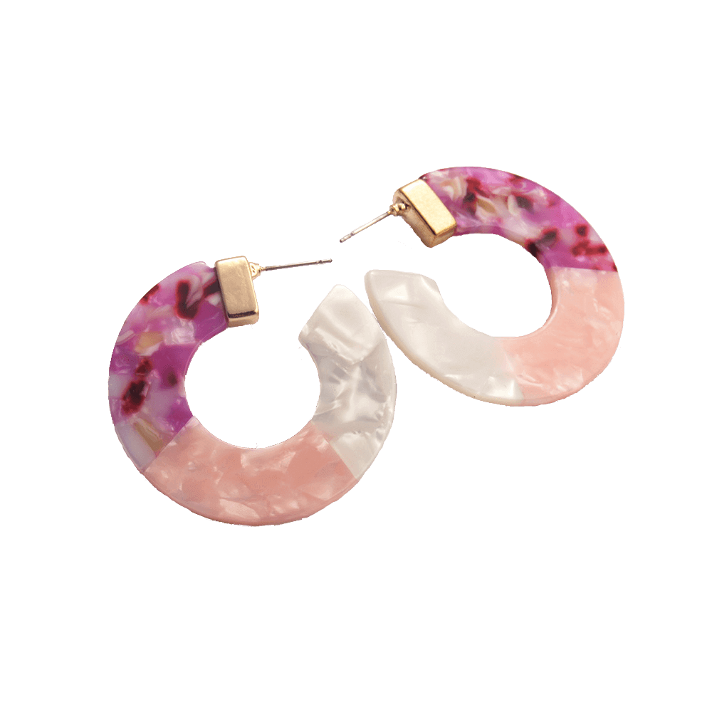 Thick C-Shaped Earrings
