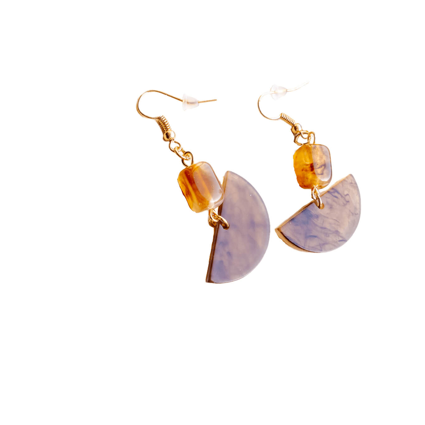Acrylic Fan-Shaped Eardrops