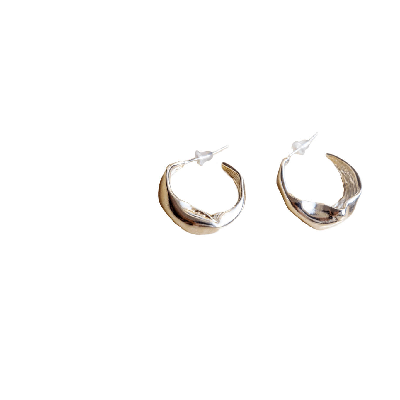 Irregular Shaped Metal Earrings
