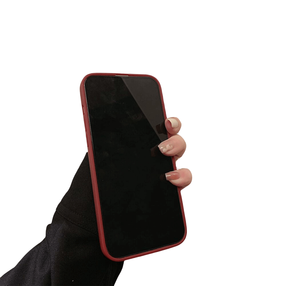 BORDEAUX - iPhone Case - Compatible Phone Models from iPhone 7 to iPhone 14 Pro Max