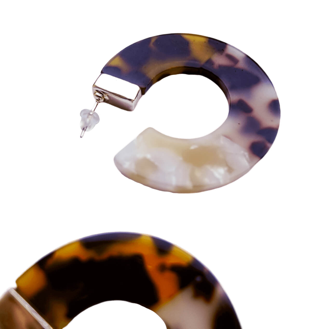 Thick C-Shaped Earrings