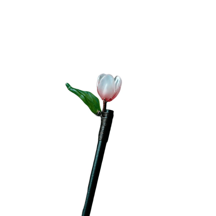 XIAOHUA - Tulip Wood Hairpin