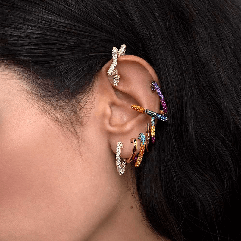 Sparkling Star Ear Clip