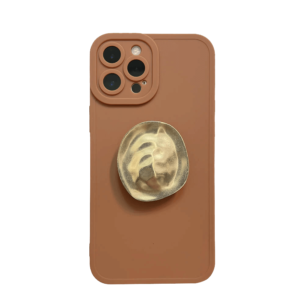 ELEGANCE - Vintage Metal Pleated Phone Pop Socket