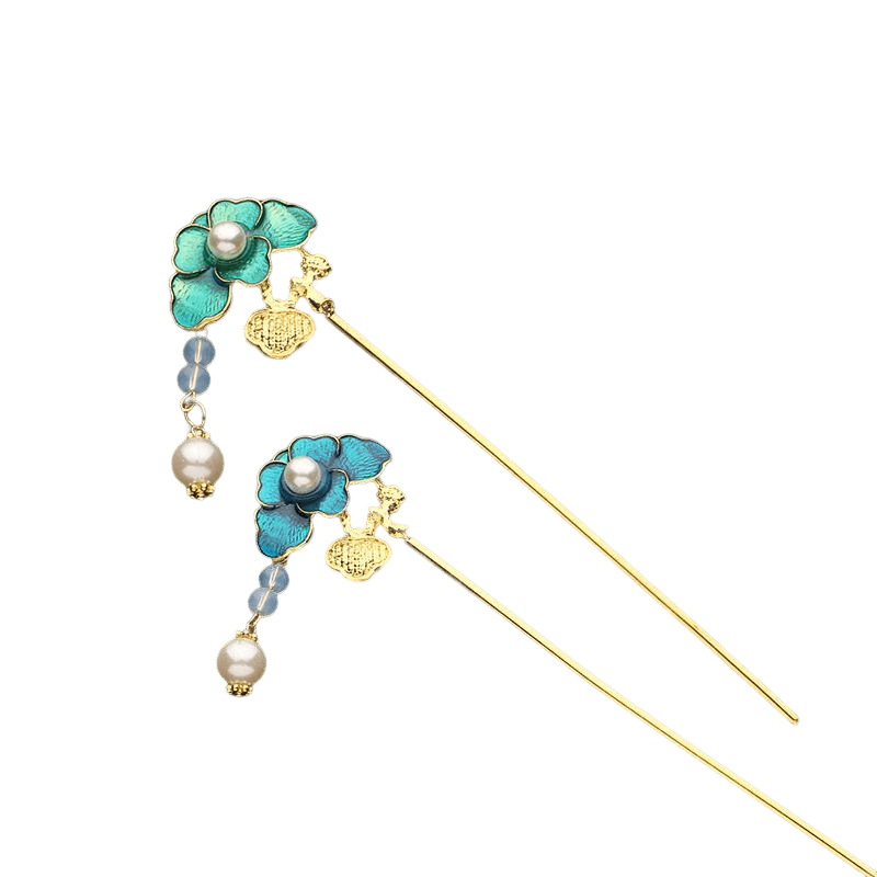 LIAN - Lotus Leaves Hairpin