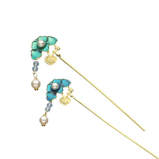 LIAN - Lotus Leaves Hairpin