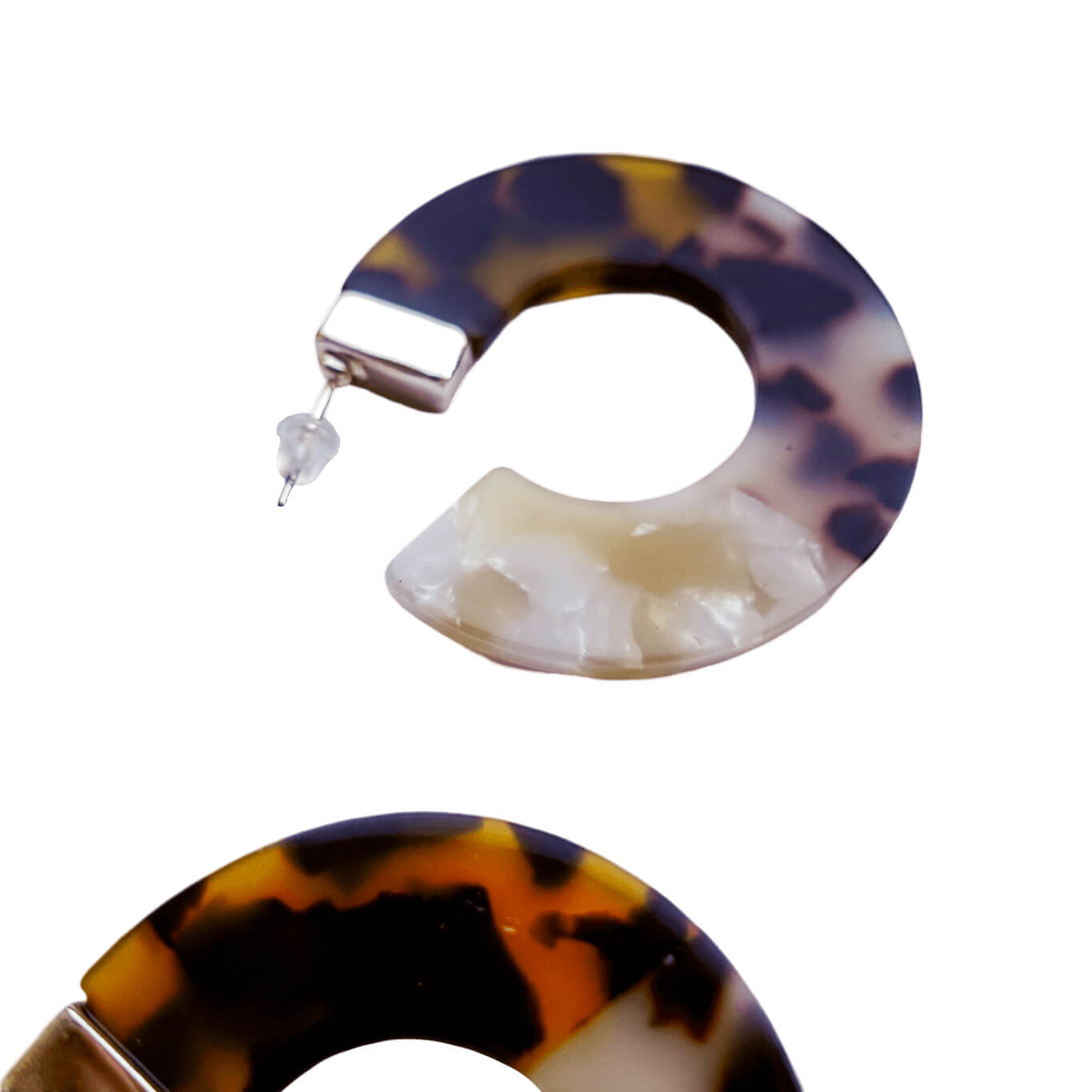 Thick C-Shaped Earrings