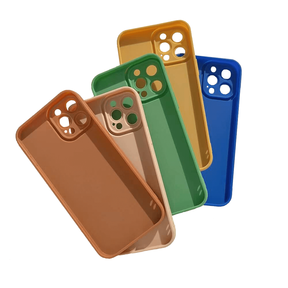 PURE - Forest Green - Soft iPhone Case of Ravishing Colours - Compatible Phone Models from iPhone 7 to iPhone 14 Pro Max