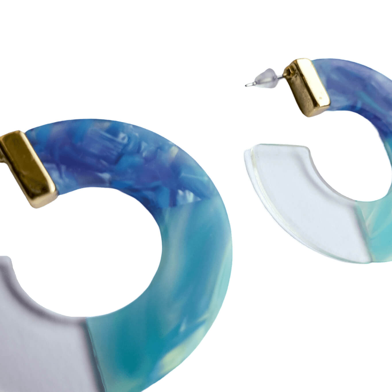 Thick C-Shaped Earrings