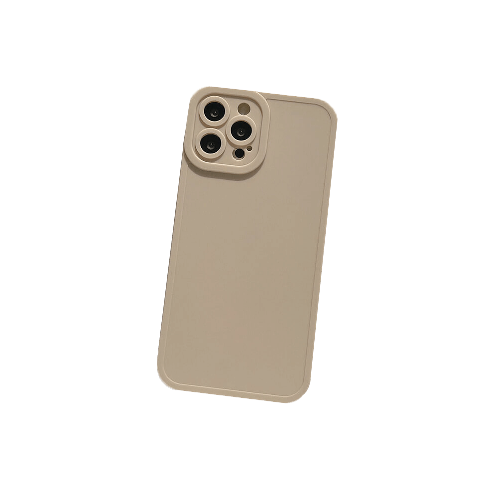 FADED - Tea White - Soft iPhone Case of Ravishing Faded Colours - Compatible Phone Models from iPhone 7 to iPhone 14 Pro Max