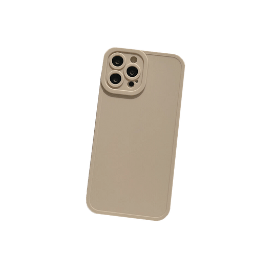 FADED - Tea White - Soft iPhone Case of Ravishing Faded Colours - Compatible Phone Models from iPhone 7 to iPhone 14 Pro Max